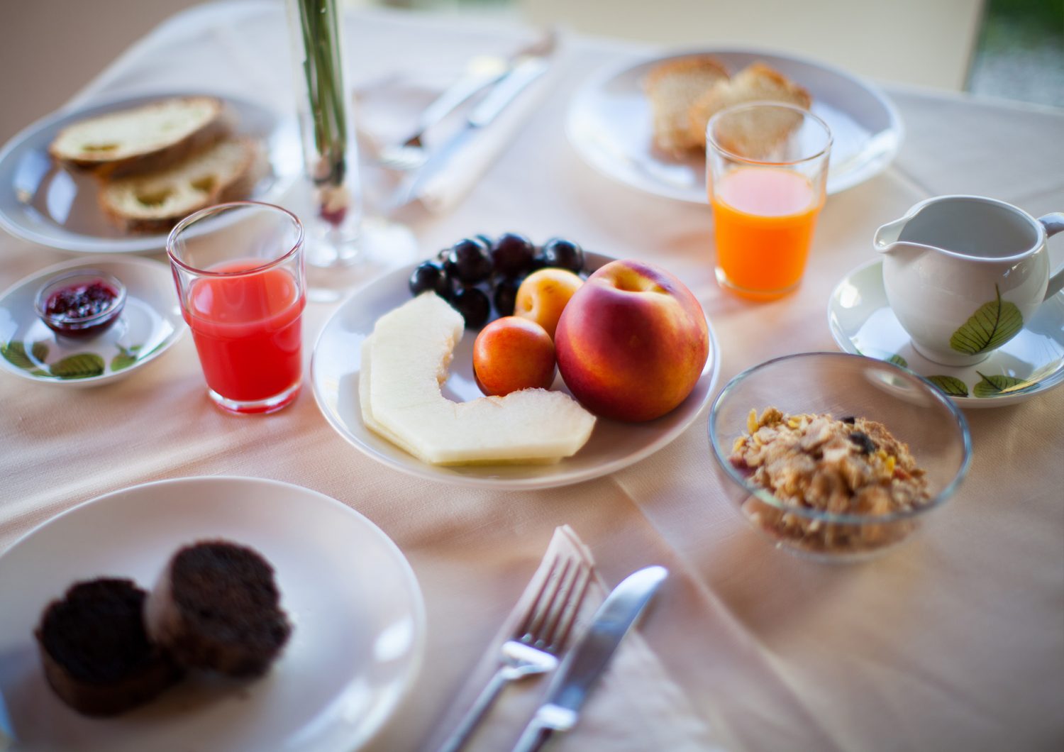 tavolo colazione - hotel b&b